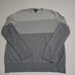 Banana Republic Luxury Blend Men's Silk Cashmere Long Sleeve Sweater Size Large